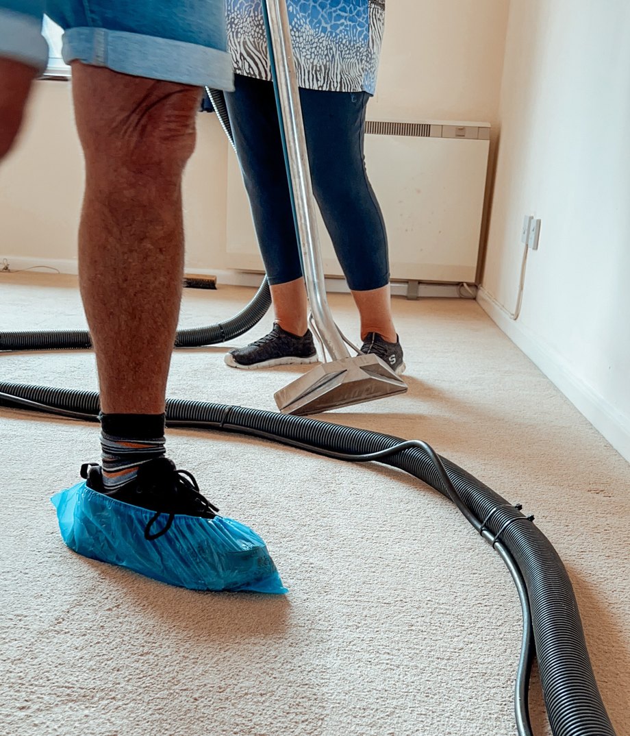Freshly cleaned carpet in a Waterside area home